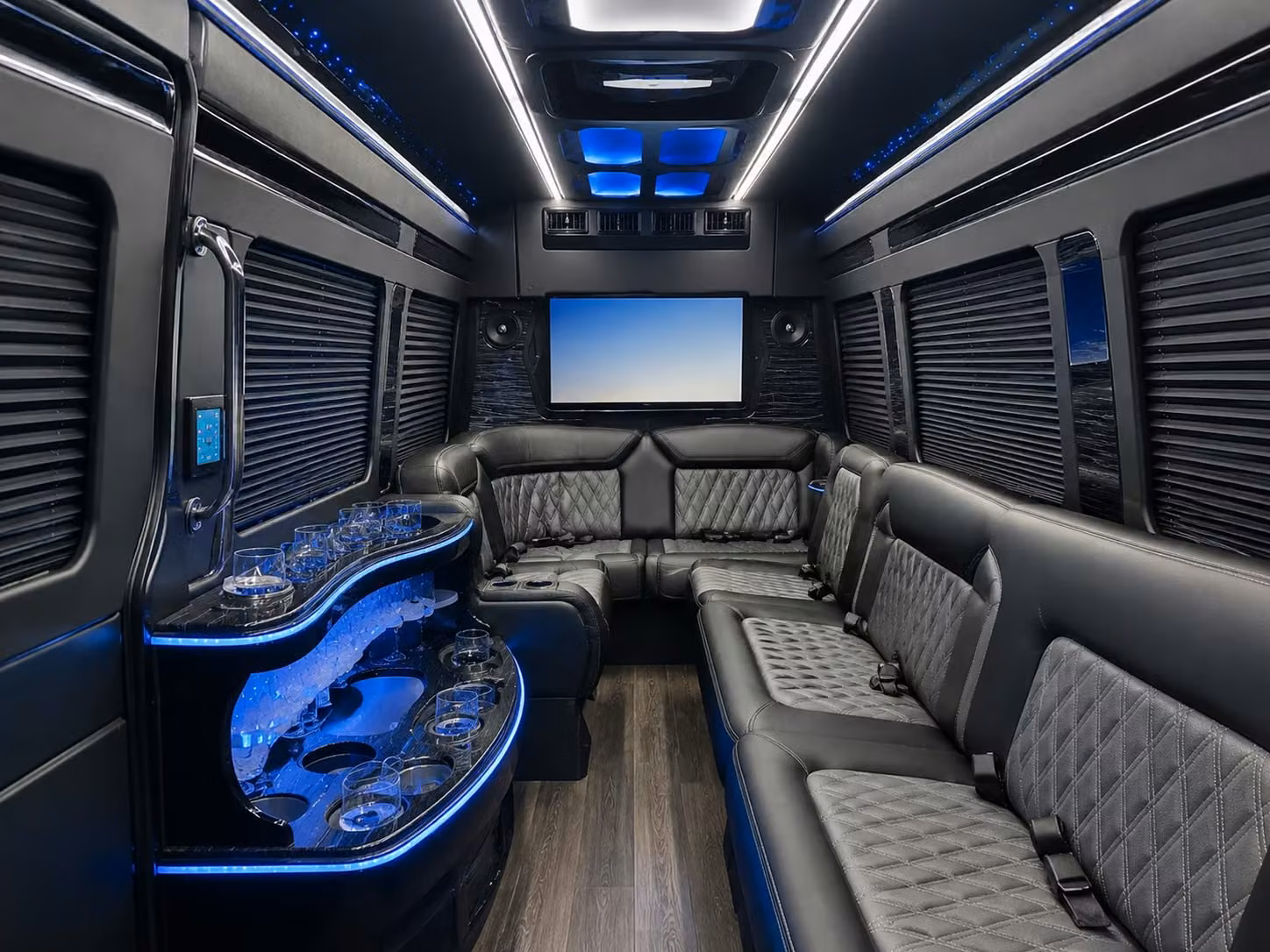 bus rental options for stockton trips