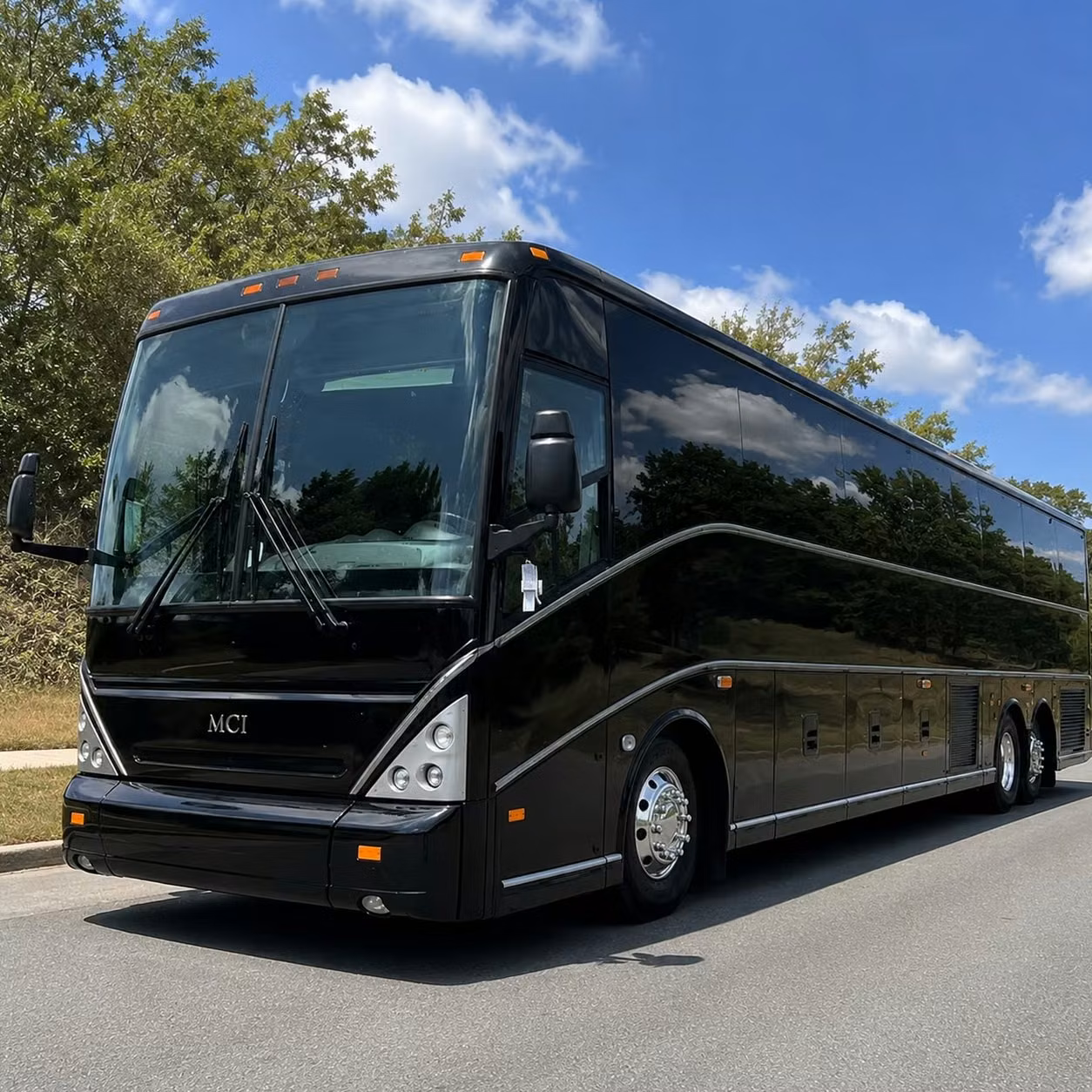 charter bus rentals for stockton area military installations and operations