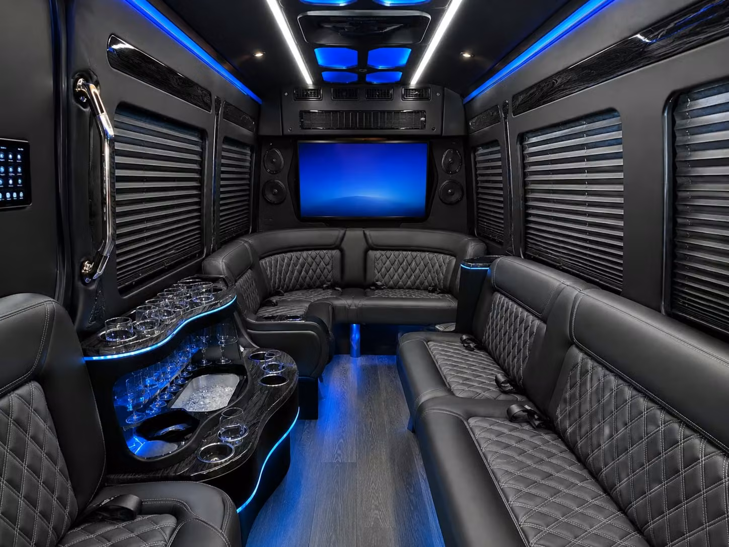 every leg of your stockton wedding weekend can have private group transportation