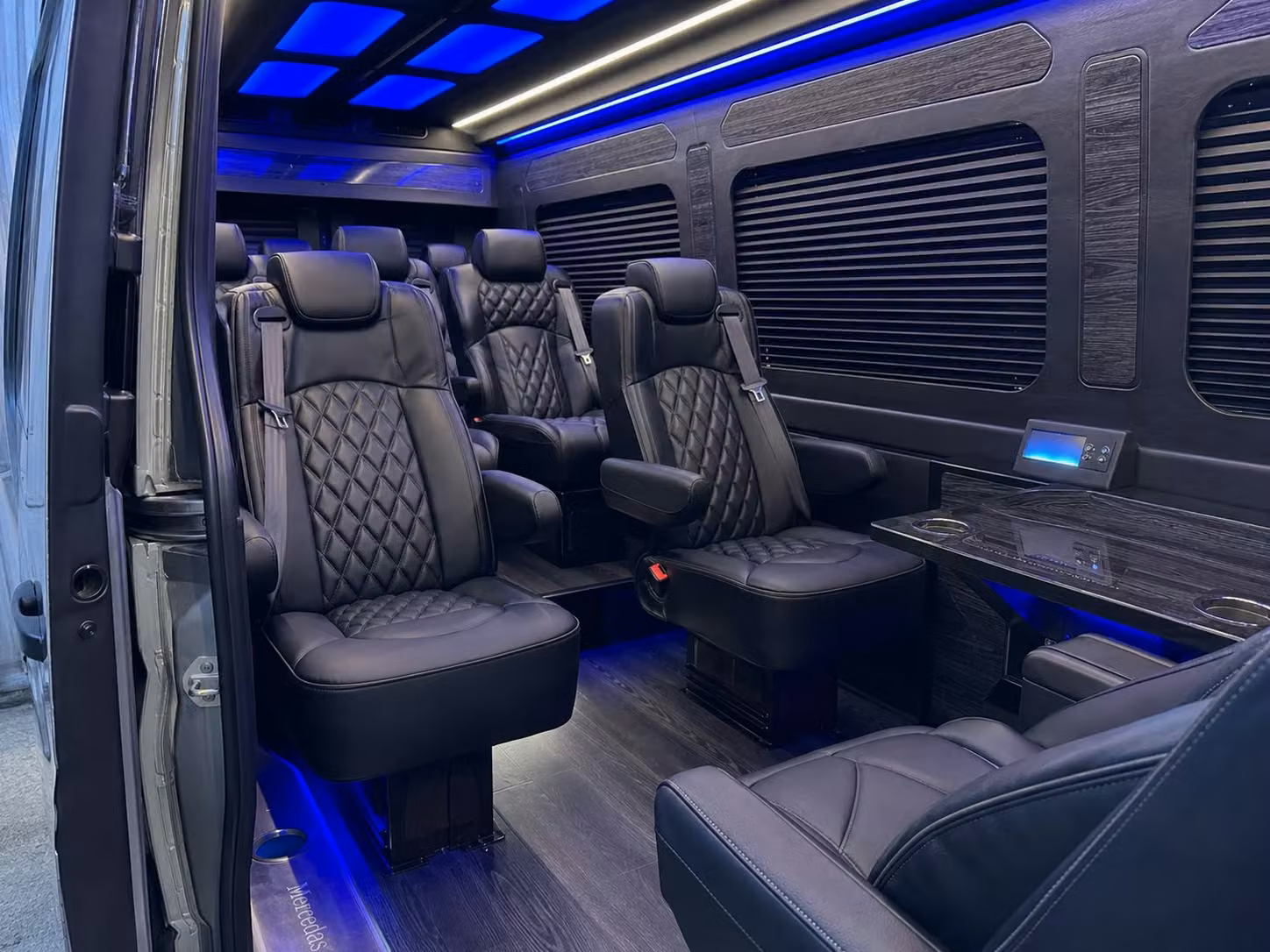 sprinter van transportation for groups and events across stockton