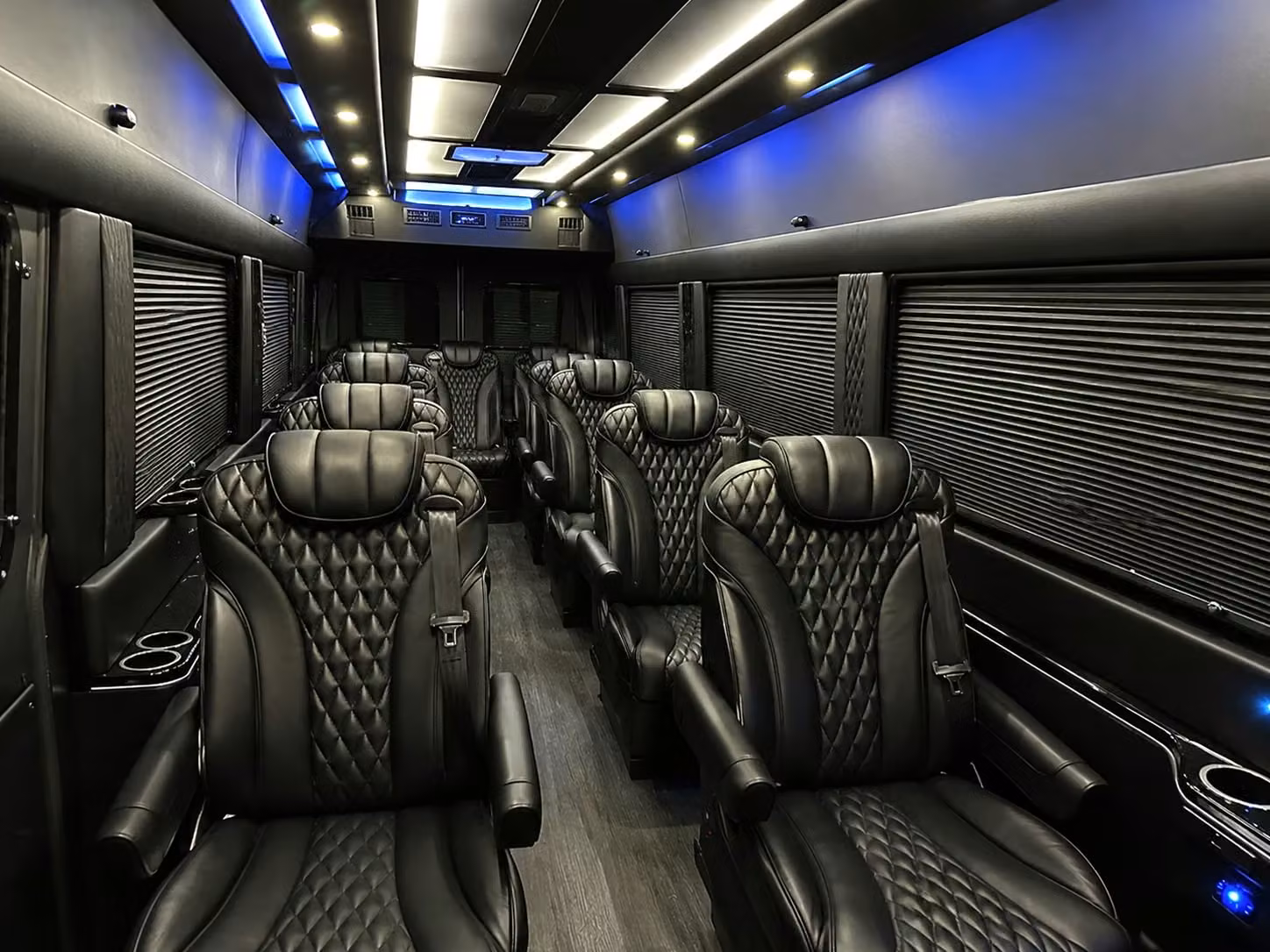 sprinter van with driver interior