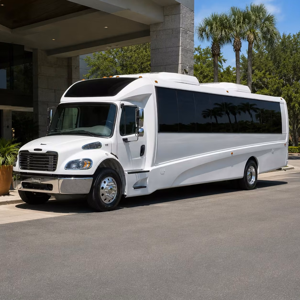 stockton 30 passenger minibus rental