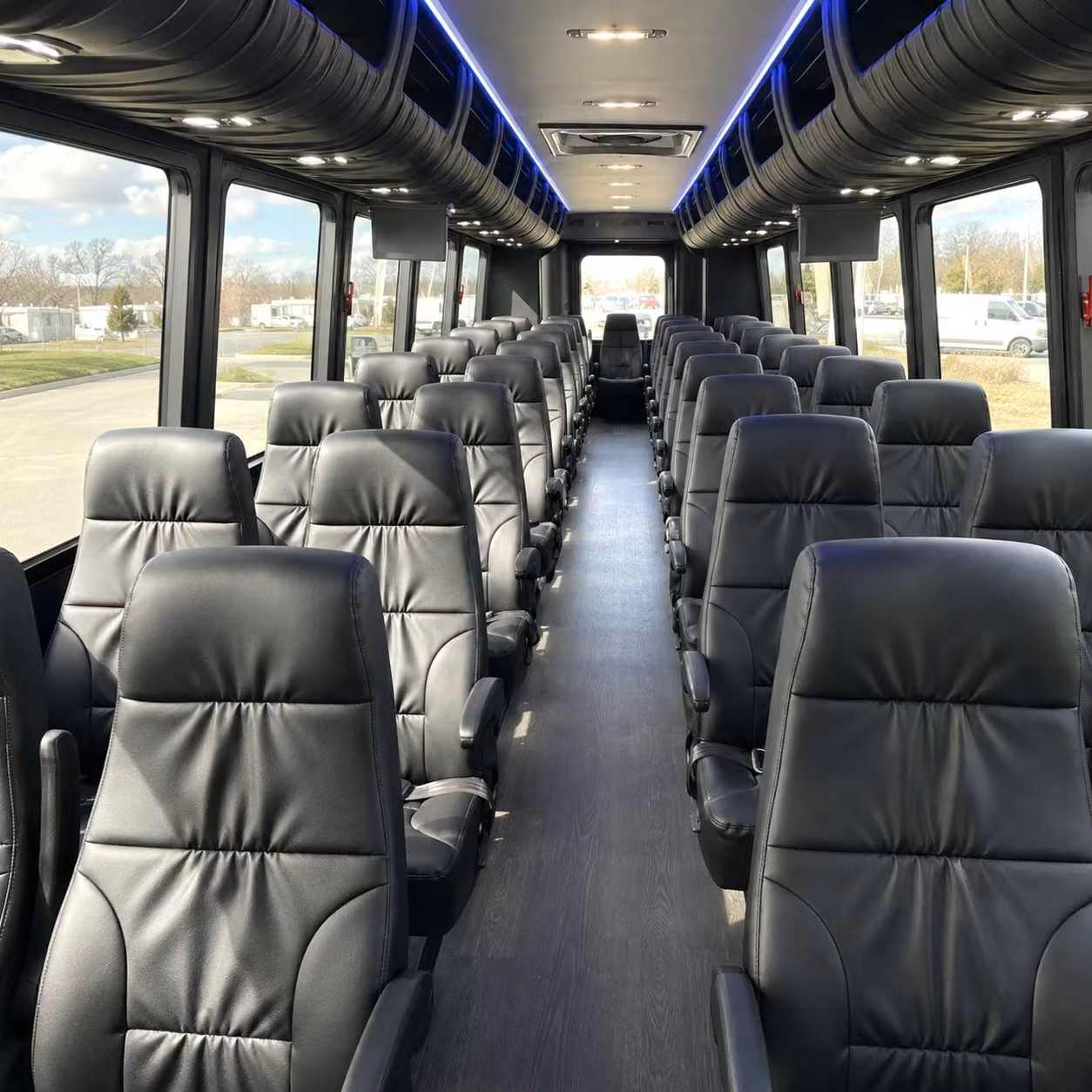 stockton 35 passenger minibus rental