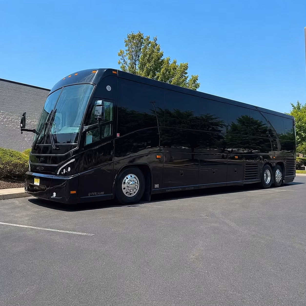 stockton long distance charter bus rentals